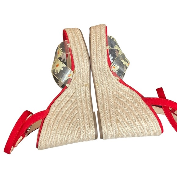 Jessica Simpson Semie Floral
Jelly‎ Strap Espadrille Wedge
Sandal Womens 7M Red main image 0